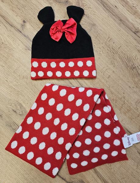 Čiapka + šál disney, disney,104