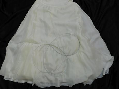 Luxusne nadherne svadobne saty(komplet), 38