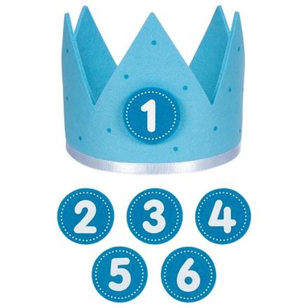 Narodeninová koruna blue, 