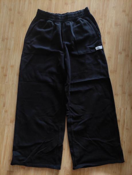 Tepláky široké, h&m,m