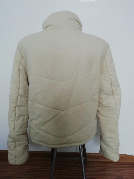 Dámska prešívaná bunda béžová, bonprix,40