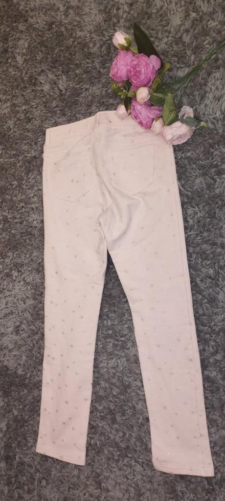 Nádherné nohavice, h&m,134
