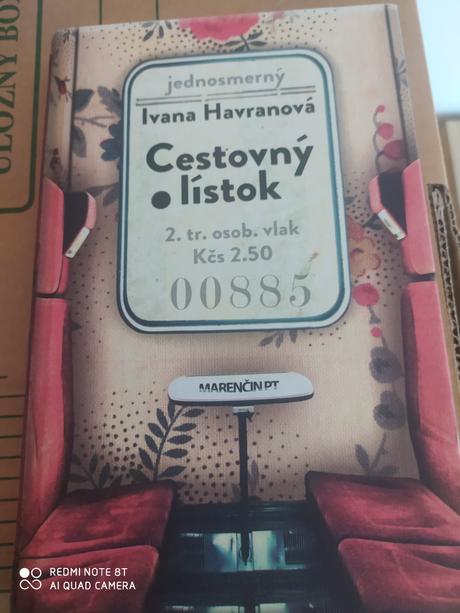 Kniha - cestovný lístok, 