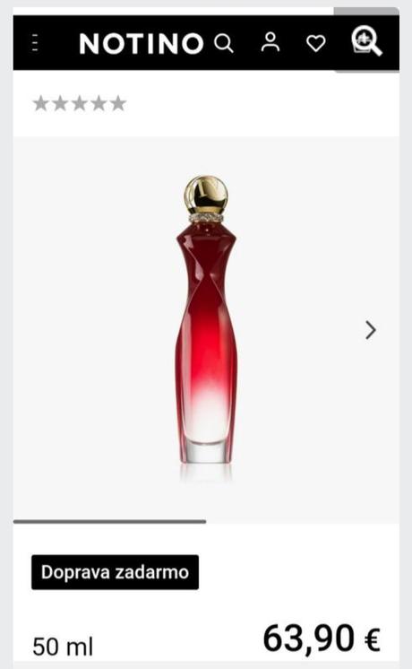 Parfumová voda divine exclusive, 