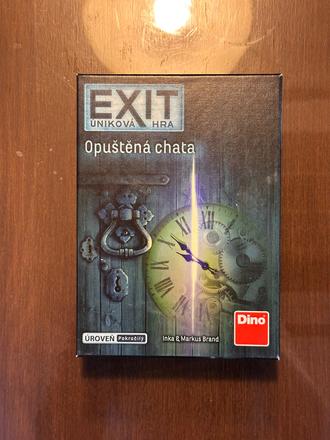 Úniková hra - opustená chata,