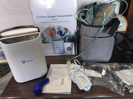 Prenosný dýchací prístroj+inhalátor+tlakomer zdarm, 