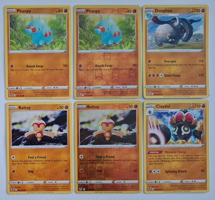 Pokémon karty "silver tempest" (6), 