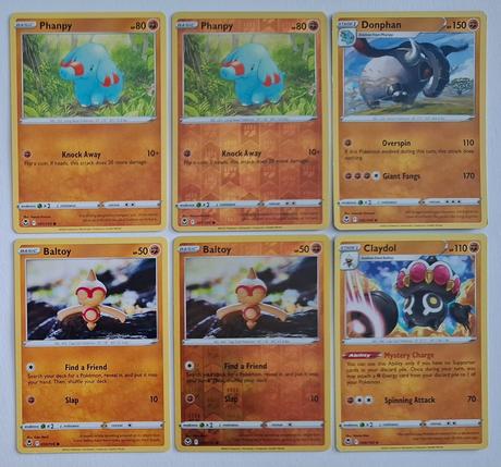 Pokémon karty "silver tempest" (6), 