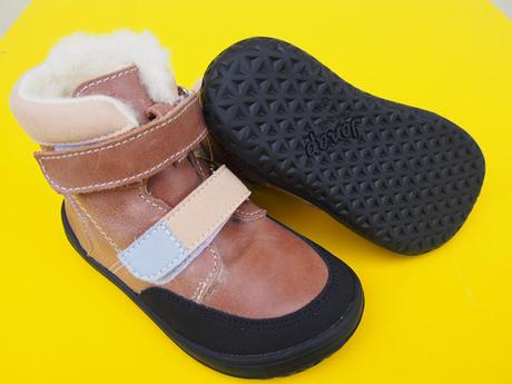Detské kožené zimné barefoot topánky jonap, jonap,25 / 27 / 29
