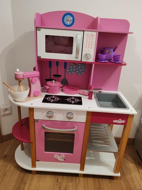 Detska drevena kuchynka woody, 