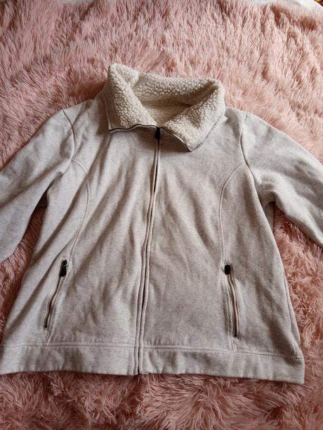 Béžová mikina, xl