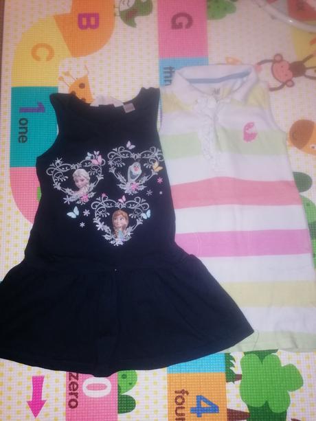 Letné šaty, h&m,98