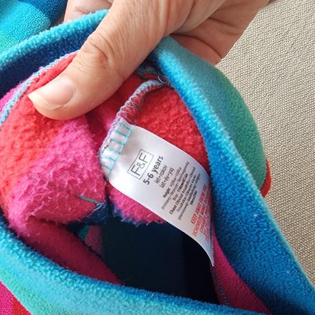 Flisova mikinka 116 5-6y, f&f,116