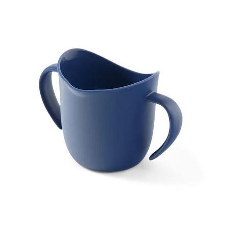 Babyono tréningový hrnček s uškami flow - tmavomod, 