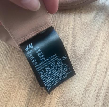 Uper push up podprsenka 75a, h&m,75a