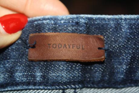 Todayful japan jeans, xs