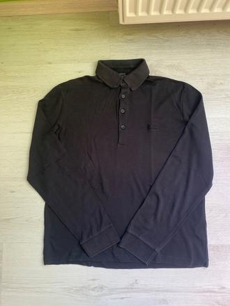 Tmavošedá polokošeľa hugo boss/s, hugo boss,s
