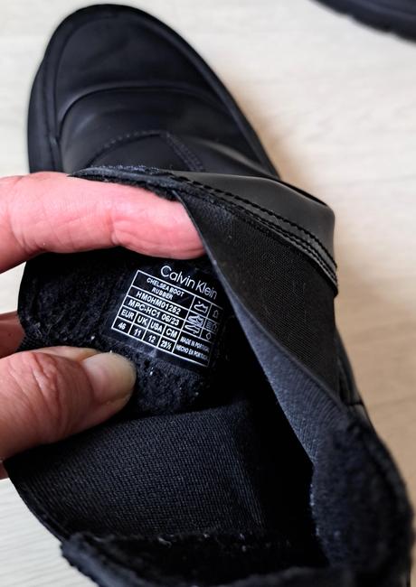 Pánske členkové čižmy zn. calvin klein, veľ. 45/46, 46