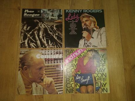 Rôzne vynilové platne,