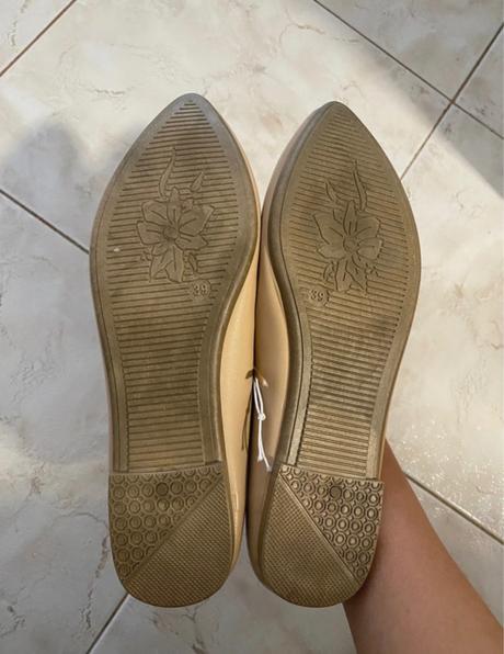 Béžové balerínky bassano, 39