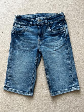 Riflové kraťasy denim detroit narrow pre chlapca, lindex,146