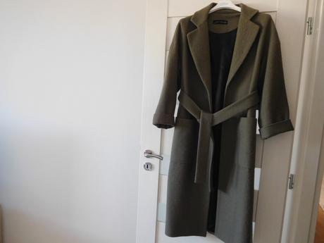 Zara woman -s/m-kabát dámsky,vlnený,, zara,s