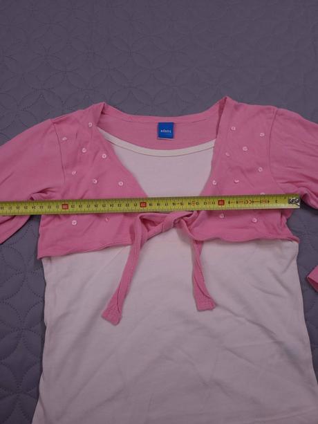 Adams kids tricko v dvojvrstvovom vzhlade, adams,134