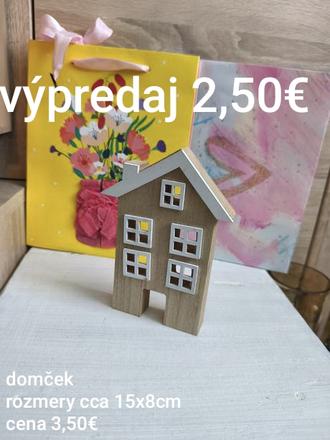 Domček dekorácia, 