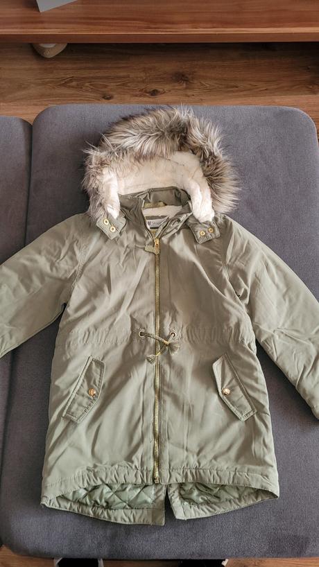 Parka 128 h&m zelena, h&m,128