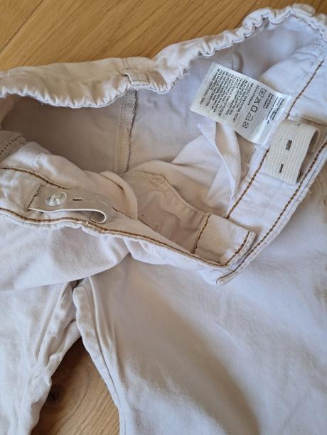 Bavlnené letné slim fit nohavice h&m, h&m,134