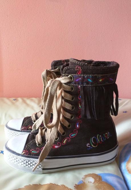 Vysoke tenisky s. oliver, vnutro 19 cm, 30