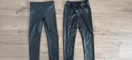 Predám koženkove leginy top stav, h&m,110