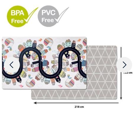 Obojstranna podlozka na hranie skip hop, 