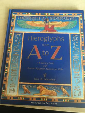 Knižka - hieroglyphs from a to z, 
