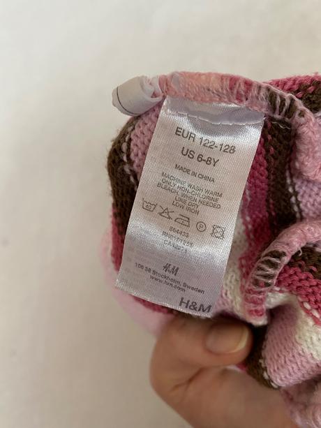 Detská zimná čiapka, h&m,122