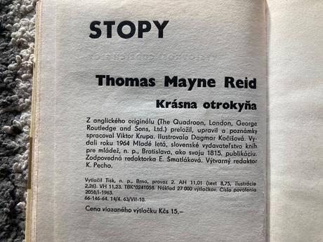 Krásna otrokyňa-prvé vyd.1964,