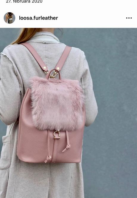 Handmade batoh/kabelka, 