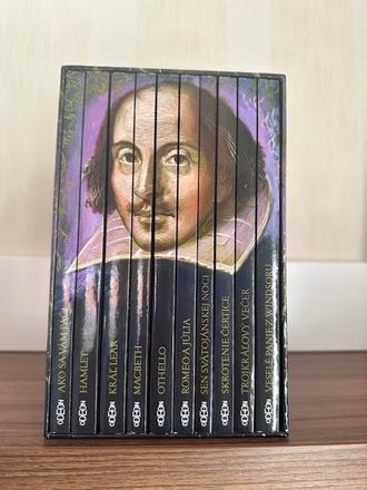 Komplet 10 kníh w.shakespeare, 