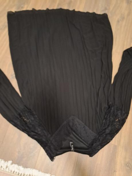 Plisovane saty z talianska, s