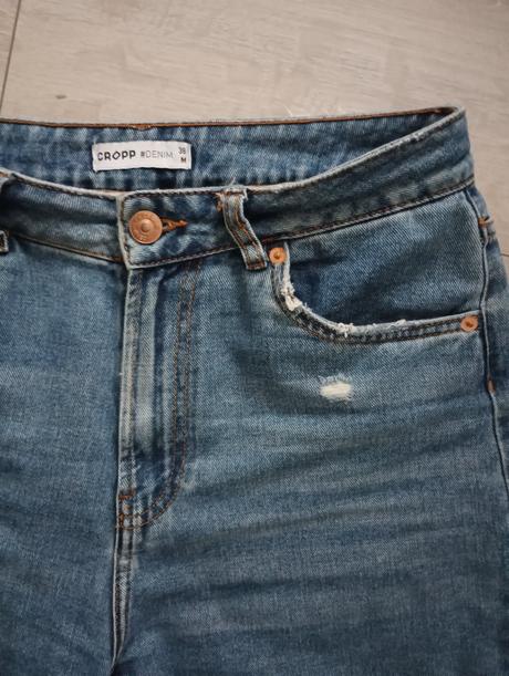 Mom jeans cropp 38, 38