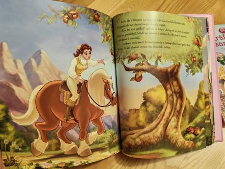Knihy disney princess - rozprávky o koňoch,