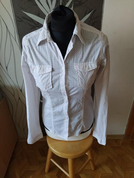 Bodkovana blúzka., only,s