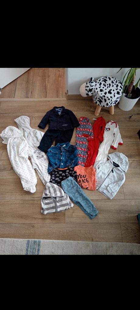 Balík chlapčenského oblecenia 9-12/12-18 mesiacov, 68–80