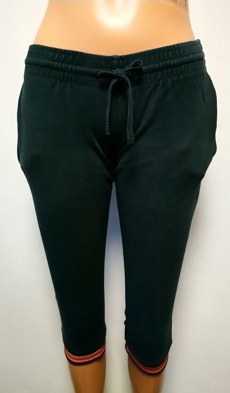 Dámske tmavo modré trištvrťáky, casual, xs