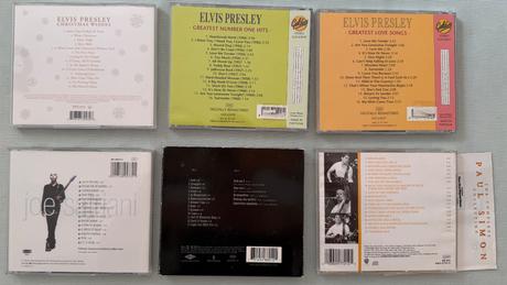 Cdčka elvis,apocalyptica,paul simon a joe satriani, 