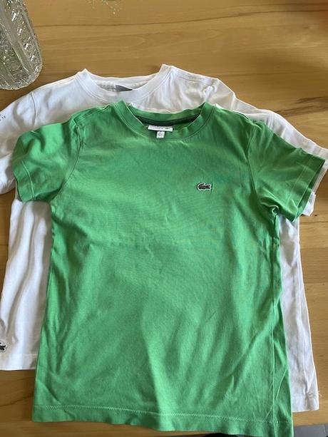 Lacoste tricka 128/7-8 rokov, lacoste,128