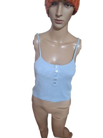 Dámske bavlnené tričko do pása so štruktúrou, only,xs