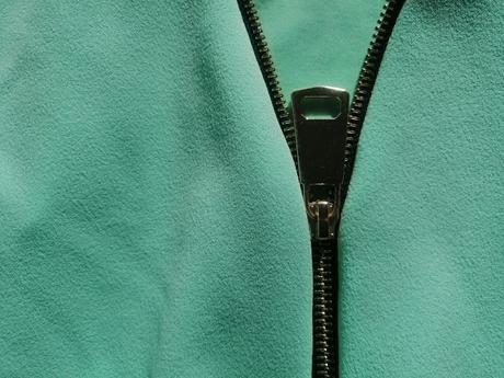 Mätové, jasnozelené šaty so zipsom, vxs-s, xs