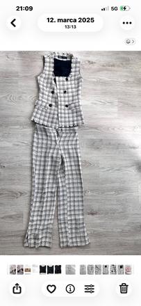 Zara komplet, zara,xs