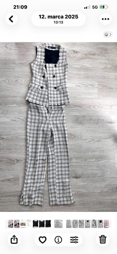 Zara komplet, zara,xs